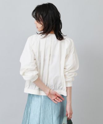 軽羽織／洗える】タフタノーカラーブルゾン
