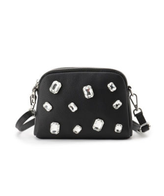 No2 和装 牛革バッグ ゴールドマーク ビジュー／牛革】ショルダー