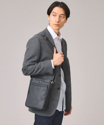 ＜TAKEO KIKUCHI (Men)＞コーデュラ（Ｒ）　コーティング　Ｂ５ショルダーバッグ（２００２２５３６３８）