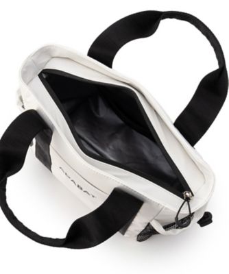 【新品未使用】アダバット adabat ロゴデザイン カートバッグ ホワイト アダバット（ADABAT）（メンズ）ゴルフ カートバッグ 25SS