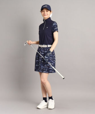 【ＵＶカット／防透け】リゾートゴルフデザイン　スカート（２００２２５４３５９）