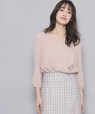 COUP DE CHANCE / クードシャンス 【洗える／日本製】ドレープブラウス 洗える／日本製】ドレープブラウス（シャツ・ブラウス） | COUP