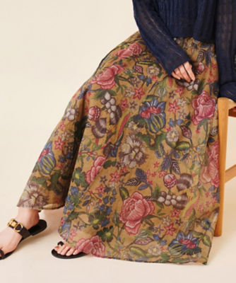 ボタニカルフラワースカート（２００２２５５０８６） | ファッション ...