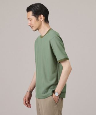 OE1119 OEマックスウエイトハﾞインタﾞーネックホﾟケットTシャツ