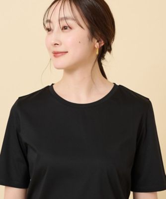 【接触冷感／抗菌防臭／洗える】アイスクリアコットン　インナーＴシャツ（２００２２５８１２７）