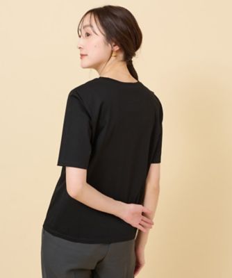 【接触冷感／抗菌防臭／洗える】アイスクリアコットン　インナーＴシャツ（２００２２５８１２７）