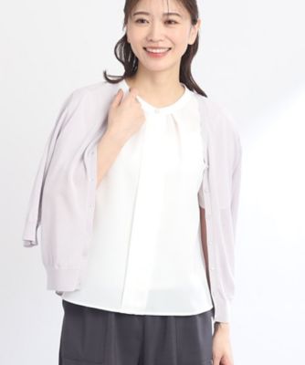 【ＳＡＬＥ／ＷＥＢ限定カラーあり／洗える】六分袖ヘルシーカーディガン（２００２２５９３１３）