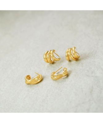 GWシーズンセール)COCOSHNIK K10 シャインカットピアス - メルカリ