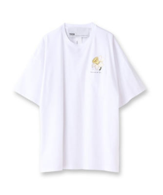 新品未使用☆TICCA ティッカ 【別注】 フラワー刺繍 Tシャツ 2024SS TICCA（ティッカ）【別注】フラワー刺繍Tシャツ