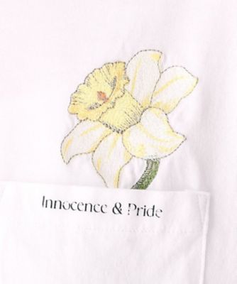 TICCA（ティッカ）【別注】フラワー刺繍Tシャツ