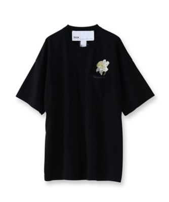 【DIOR】セール！フラワー刺繍 ラッフル袖 コットンTシャツ 8003001375759_1.jpg?v=