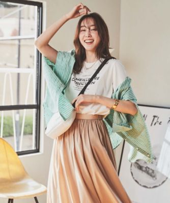 【上品カジュアル】ロゴＴシャツ（２００２２６１６９３）