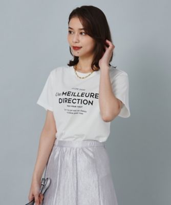 【上品カジュアル】ロゴＴシャツ（２００２２６１６９３）
