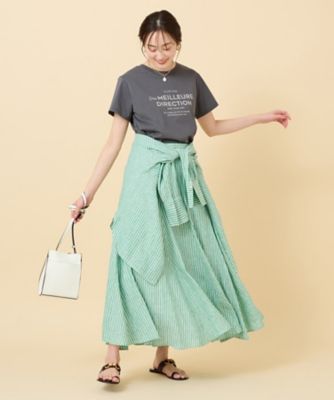 【上品カジュアル】ロゴＴシャツ（２００２２６１６９３）