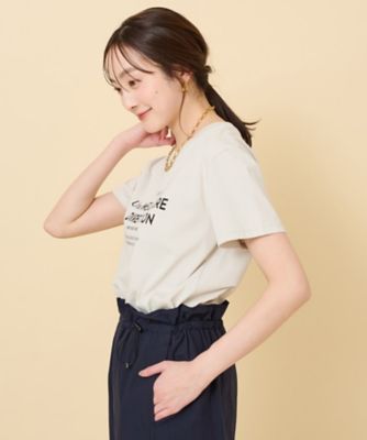 【上品カジュアル】ロゴＴシャツ（２００２２６１６９３）