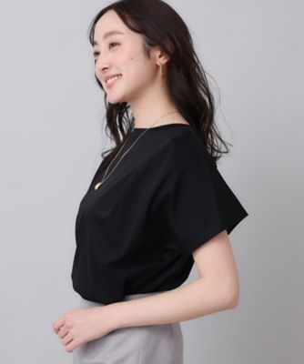 美品 アンタイトル コットンタックスリーブシャツ 洗える オーバーサイズ 1 コットン100／8色展開】肩タックプルオーバー