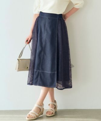デニムサイドチュールスカート（2002263076 