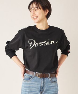 【洗える】デッサンロゴ　ロングスリーブＴシャツ（２００２２６３１０８）