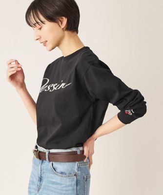 【洗える】デッサンロゴ　ロングスリーブＴシャツ（２００２２６３１０８）