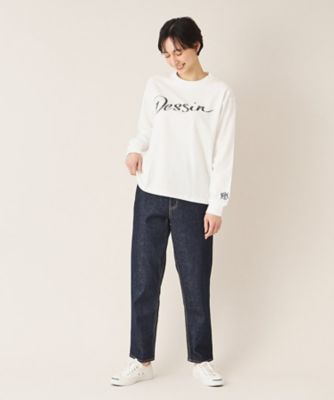 【洗える】デッサンロゴ　ロングスリーブＴシャツ（２００２２６３１０８）