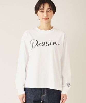 【洗える】デッサンロゴ　ロングスリーブＴシャツ（２００２２６３１０８）