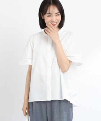 ＜Reflect (Women)＞【ＳＡＬＥ／Ｅ‐ＱＵＡＬＩＴＹ／手洗い可】ラグランスリーブブラウス（２００２２６３１２７）