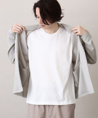 カーディガン＋半袖Tシャツセットアイテム】ミニフクレアンサンブル 