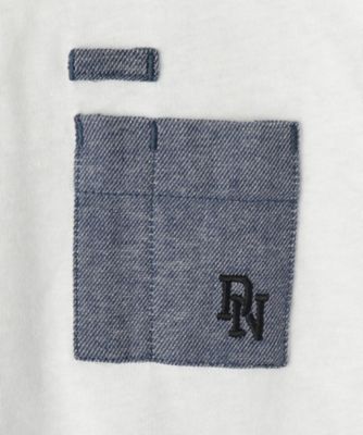 【リンクコーデ】ストライプ切替Ｔシャツ（２００２２６４６６７）