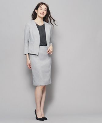 洗える／日本製／通勤／セットアップ可／裏なし／UV機能】麻調