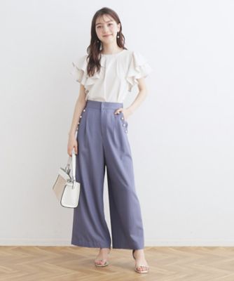 フィービーファイロ期Chloé 2000年代 ヴィンテージフローラル柄ブラウス 前後2WAY】リネンライクラッフルブラウス