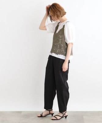 刺繍ビスチェ×ブラウスＳＥＴ（２００２２６７１２４）