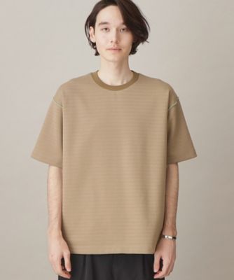【ユニセックスでオススメ】ポンチシャドーボーダー半袖Ｔシャツ（２００２２６７４２９）