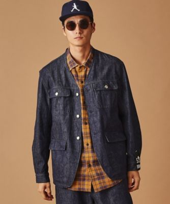＜TAKEO KIKUCHI (Men)＞５２５ＤＥＮＩＭノーカラー　カバーオール（２００２２６７４８８）
