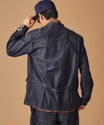 ５２５ＤＥＮＩＭノーカラー　カバーオール（２００２２６７４８８）