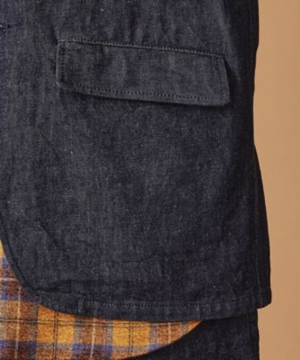 ５２５ＤＥＮＩＭノーカラー　カバーオール（２００２２６７４８８）