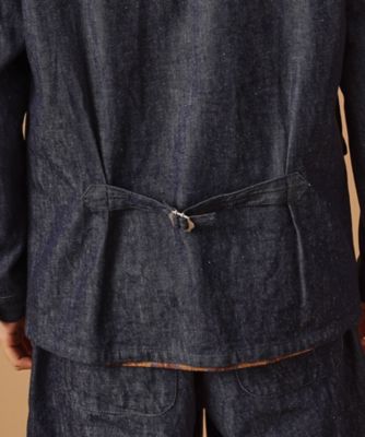 ５２５ＤＥＮＩＭノーカラー　カバーオール（２００２２６７４８８）
