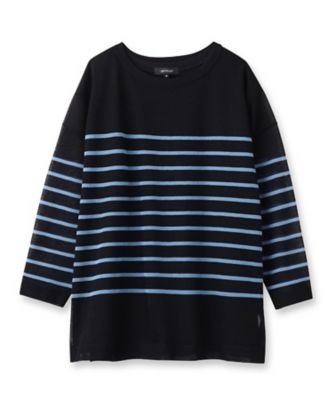 【新品】夏 アンタイトル フレンチスリーブサマーニット 黒 02/M 日本製 透け感／セットアイテム】シアーストレッチニット×フレンチ
