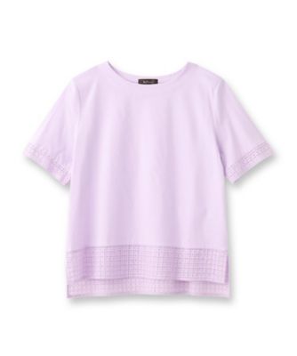 【ＳＡＬＥ／Ｅ‐ＱＵＡＬＩＴＹ／手洗い可】レースＴシャツ（２００２２６７７１６）
