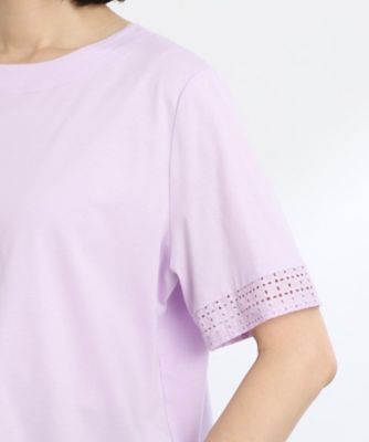 【ＳＡＬＥ／Ｅ‐ＱＵＡＬＩＴＹ／手洗い可】レースＴシャツ（２００２２６７７１６）