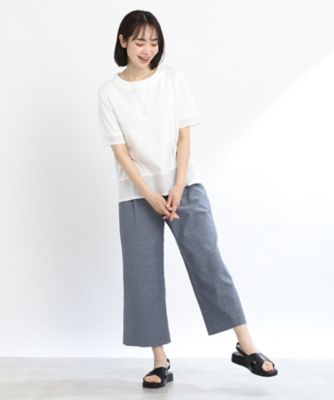 【ＳＡＬＥ／Ｅ‐ＱＵＡＬＩＴＹ／手洗い可】レースＴシャツ（２００２２６７７１６）