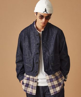 ＜TAKEO KIKUCHI (Men)＞５２５ＤＥＮＩＭショートカバーオール（２００２２６７７３４）