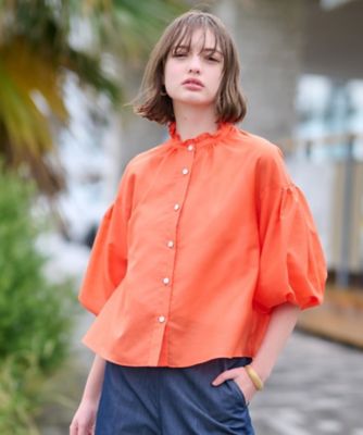 Mame Kurogouchi ボリューム スリーブ ブラウス マメクロゴウチ 新品 Mame Kurogouchi ボリュームスリーブ シャツ ブラウス