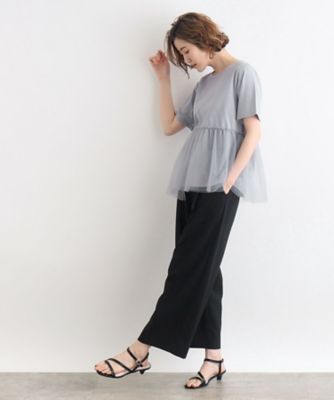 チュール切り替えＴシャツ（２００２２６８８９１）