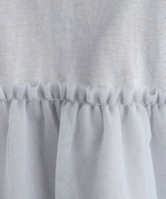 チュール切り替えＴシャツ（２００２２６８８９１）