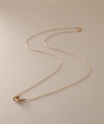 【お試し価格！】 K10ダイヤモンド ネックレス ロックモチーフ アクセサリー