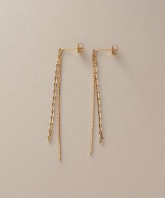 Ｋ１８ベネ×フラッシュアズキフリンジ　スタッドピアス（２００２２６９８４７）