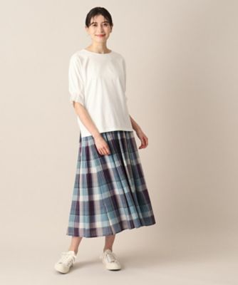 【接触冷感・洗える】袖口タックカットソー（ＸＳ～Ｌ）（２００２２７０５４３）