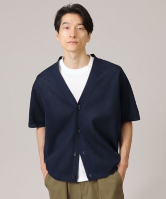 ５分袖　半袖　カーディガン（２００２２７２５２９）