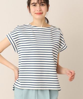 【洗える】アンカーボタン付きカットソー（ＸＳ～Ｌ）（２００２２７３０５４）