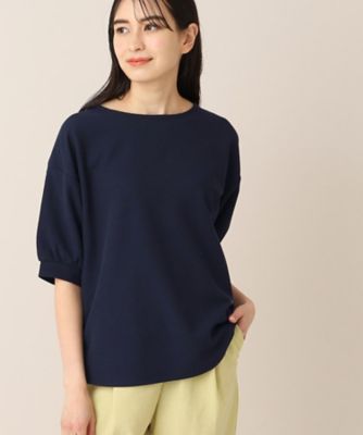 【洗える】バルーン５分袖カットソー（ＸＳ～Ｌ）（２００２２７３０５５）